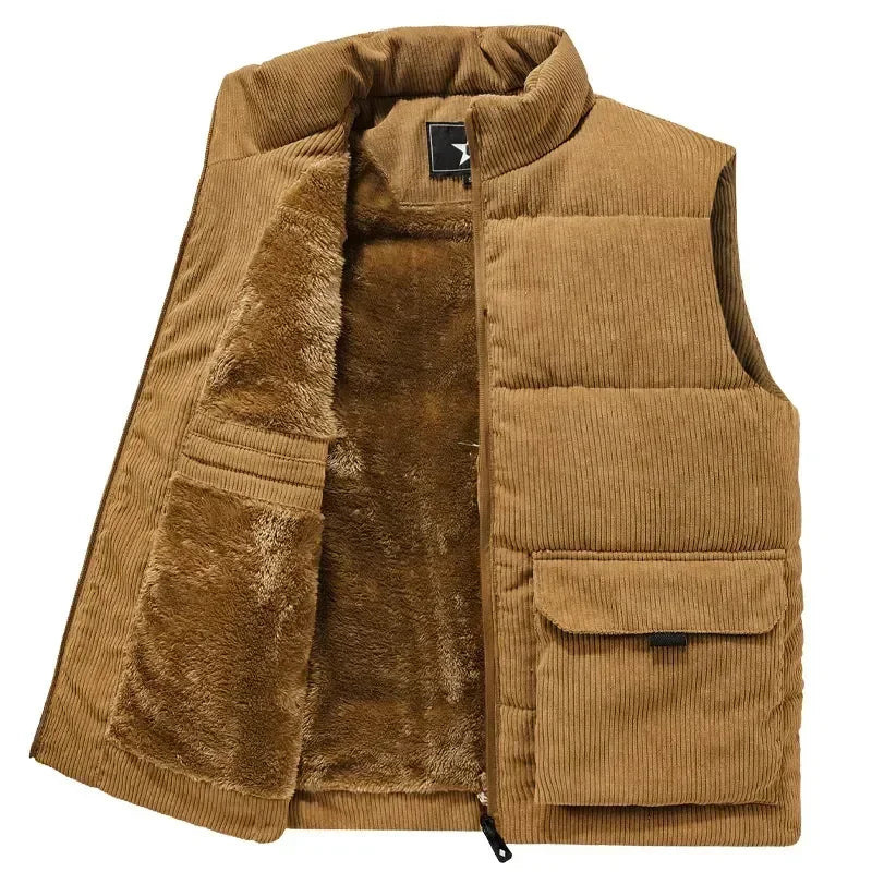 Corduroy Ribbed Vest 3