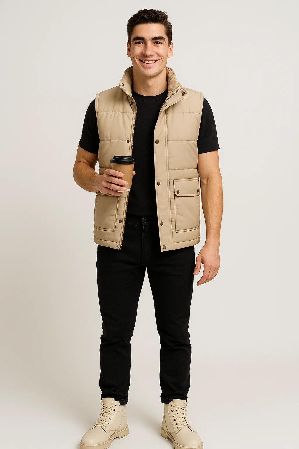 Men's Classic Sleeveless Vest 1