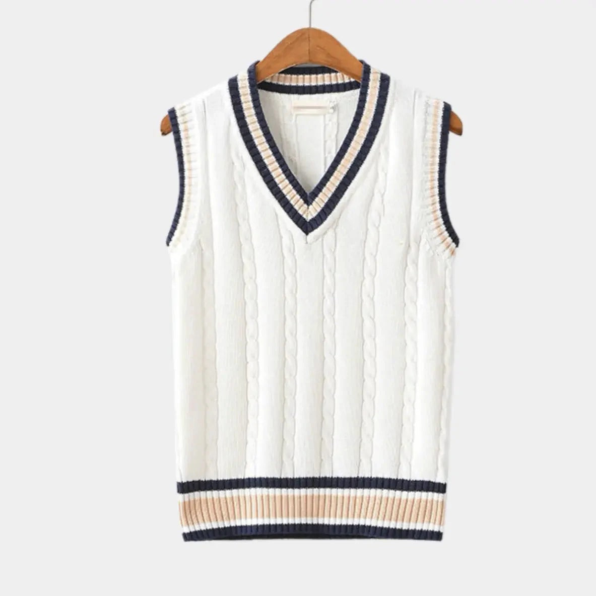 Men's Classic V-neck Knit Vest 5