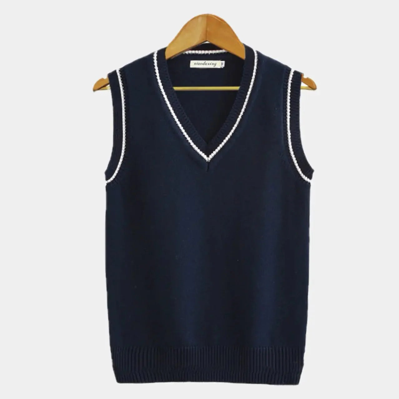 Men's Classic V-neck Knit Vest 3