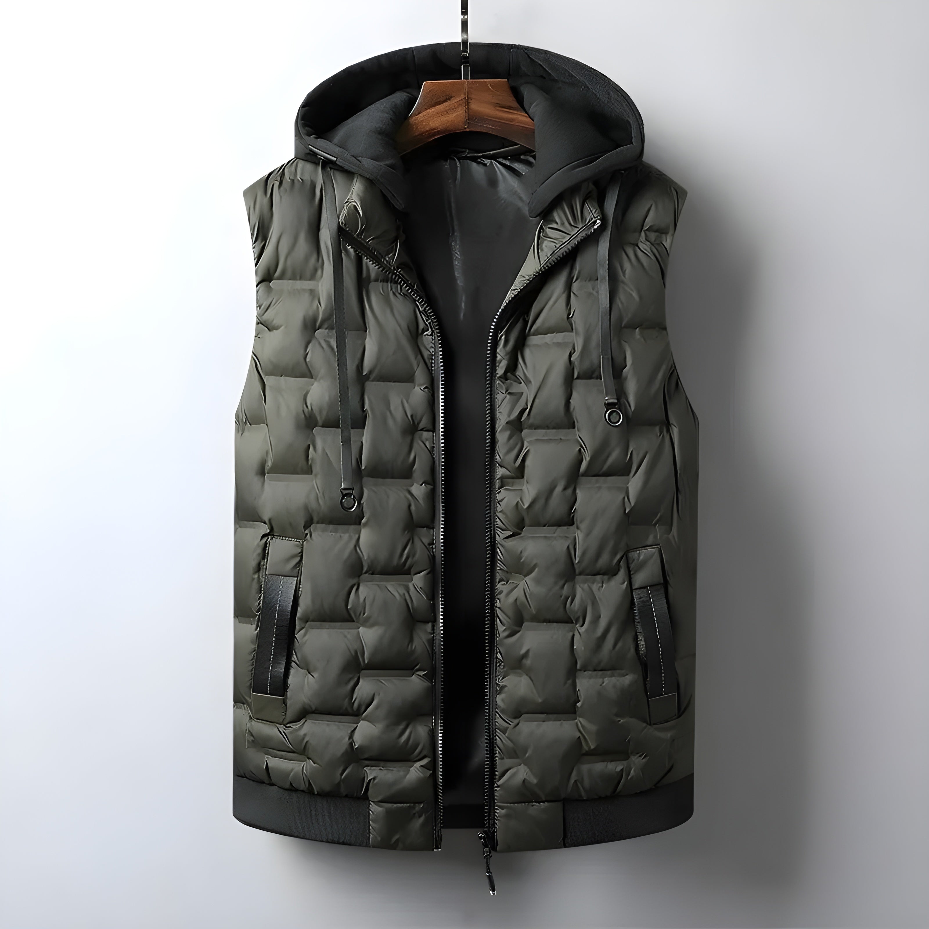 Thermo-Grid Hooded Vest 0
