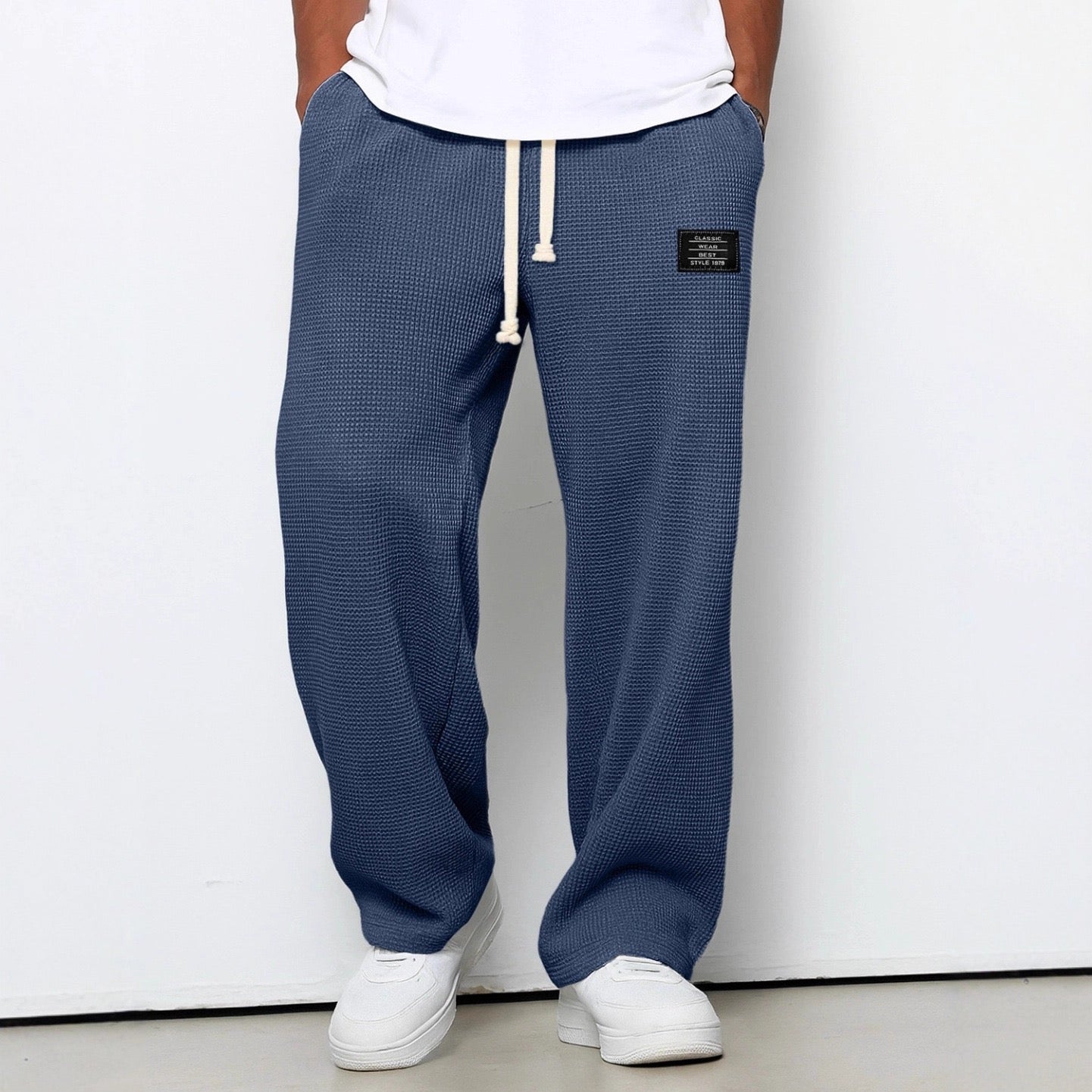 LAURENT MONACO | MEN'S COMFORTABLE FIT TROUSERS 6