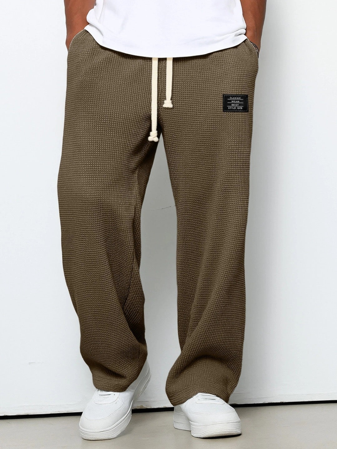 LAURENT MONACO | MEN'S COMFORTABLE FIT TROUSERS 8