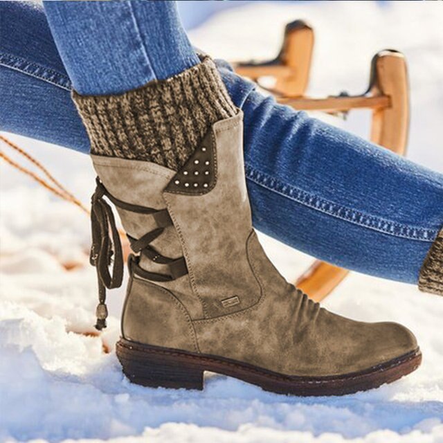 Mid-Calf Snow Boots for Women - Bianca 0