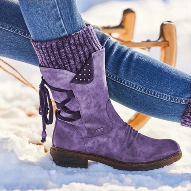 Mid-Calf Snow Boots for Women - Bianca 1