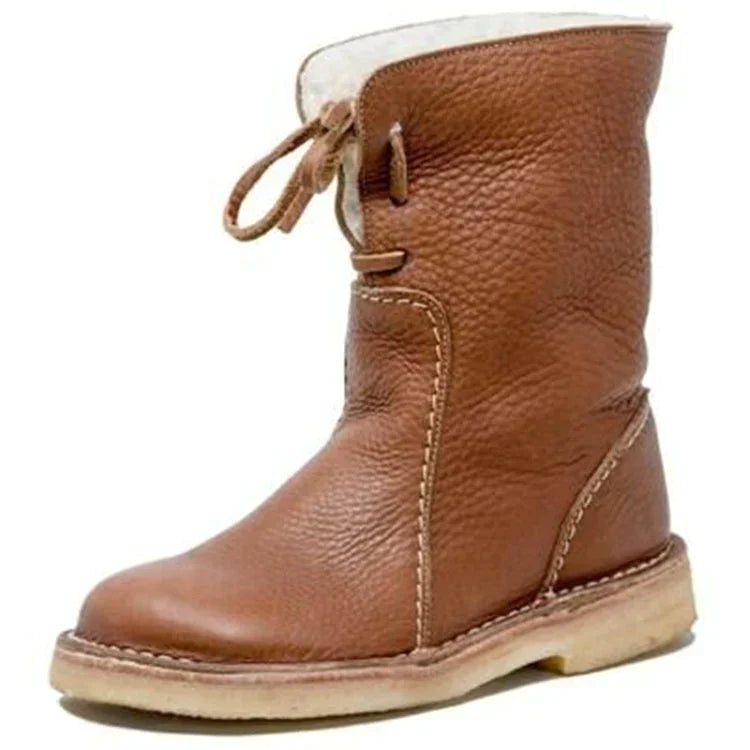 Sophia Hike Boot - Luxe Mid-Calf Lined Women’s Boots 0