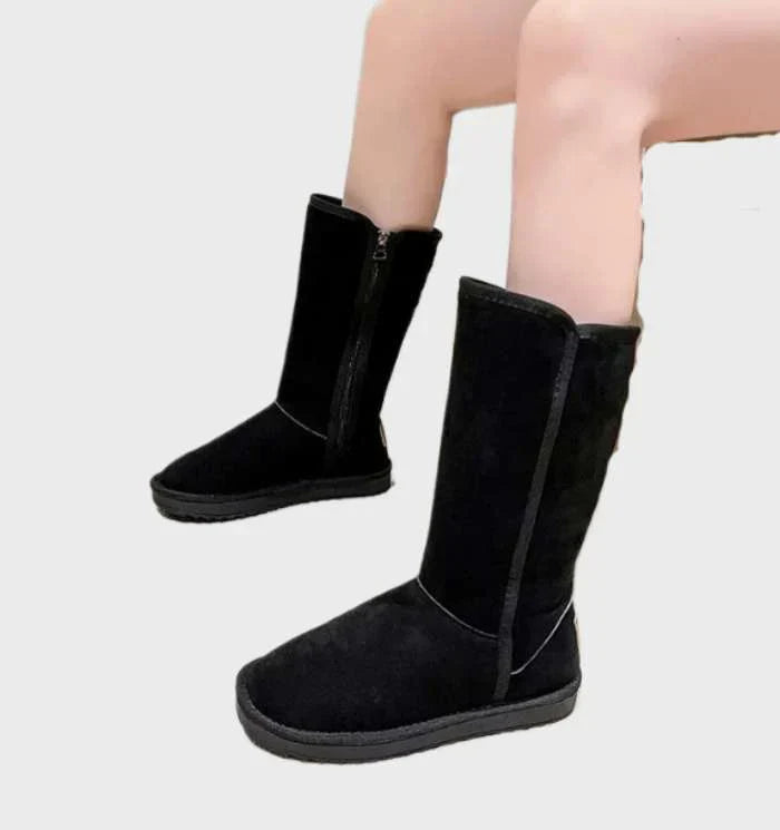 Suede Sheepskin Women's Boots - Sofia 1