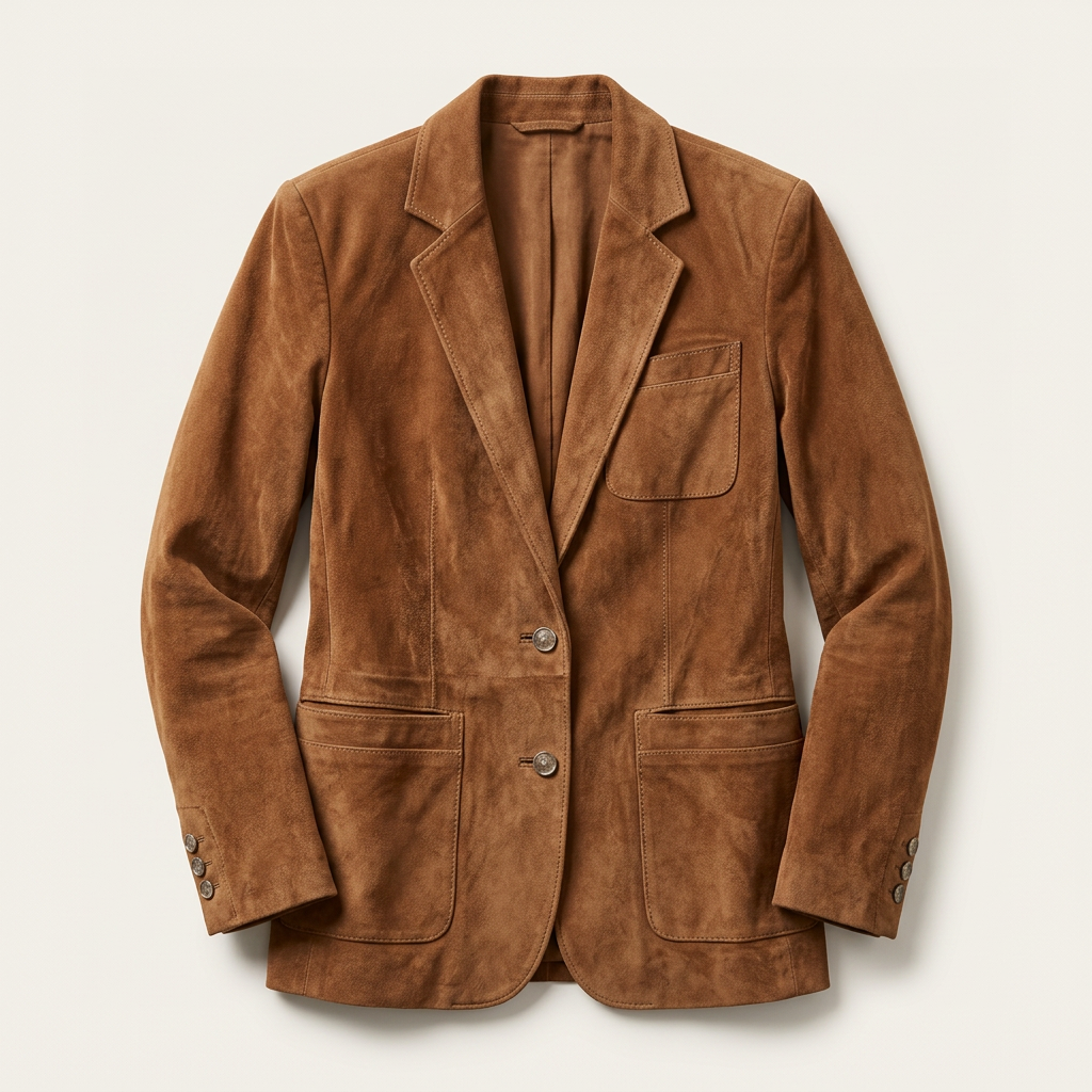 Women’s Blazer Notch Lapel Single-Breasted Buttons