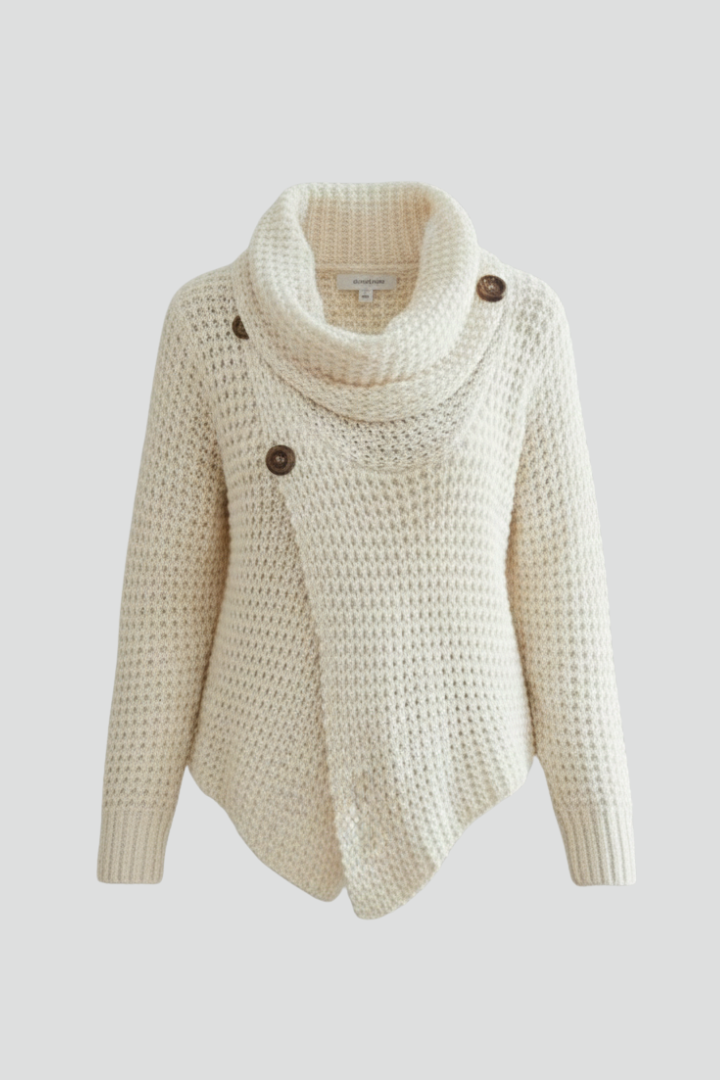 Women’s Cardigan with Shawl Collar and Button 0