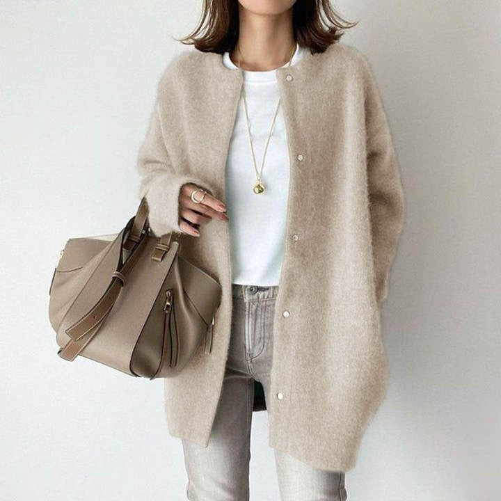 Sofia Coatigan | Relaxed Fit Button Front Coatigan 0