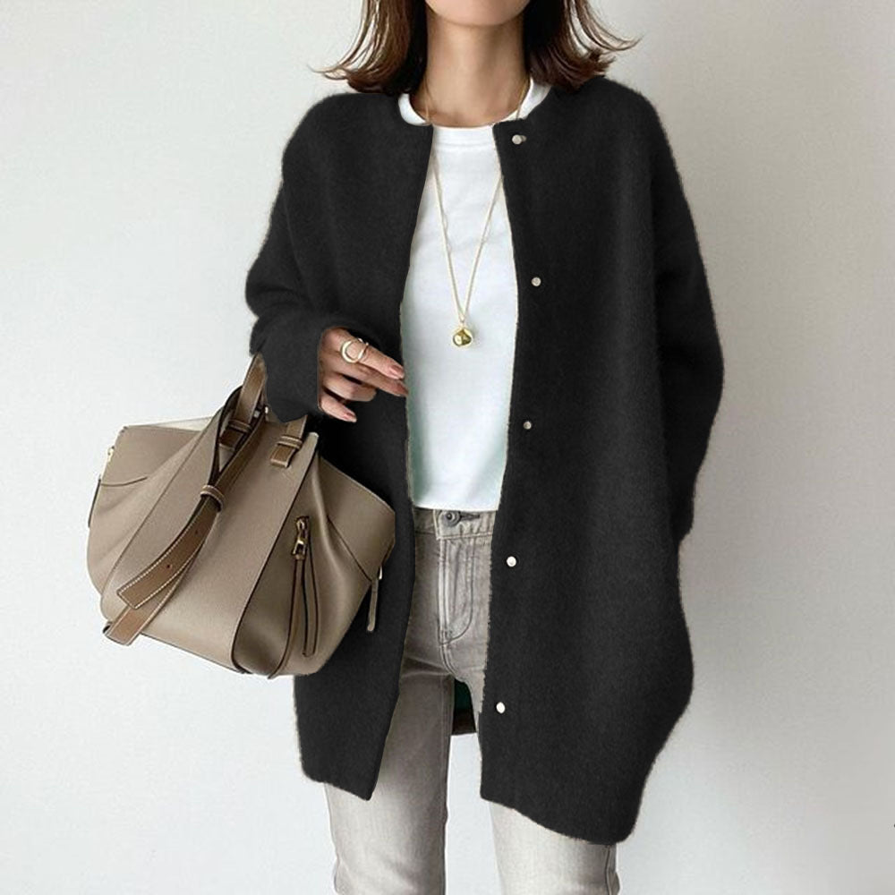 Sofia Coatigan | Relaxed Fit Button Front Coatigan 2