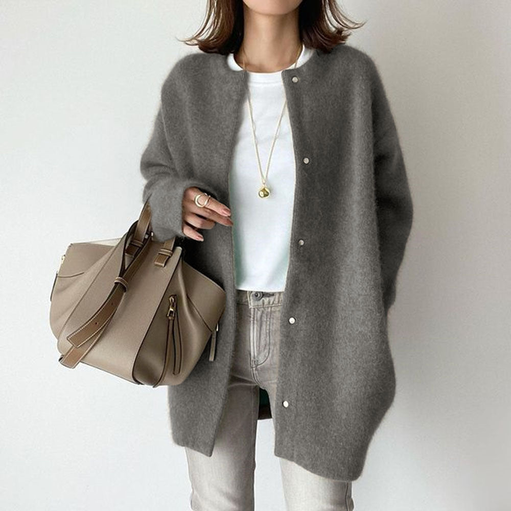 Sofia Coatigan | Relaxed Fit Button Front Coatigan 3