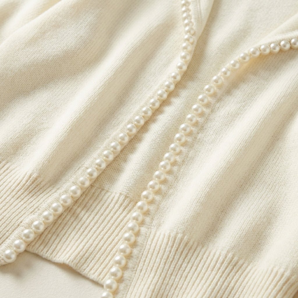 Women’s Cardigan Open Front Design with Dropped Shoulder Style