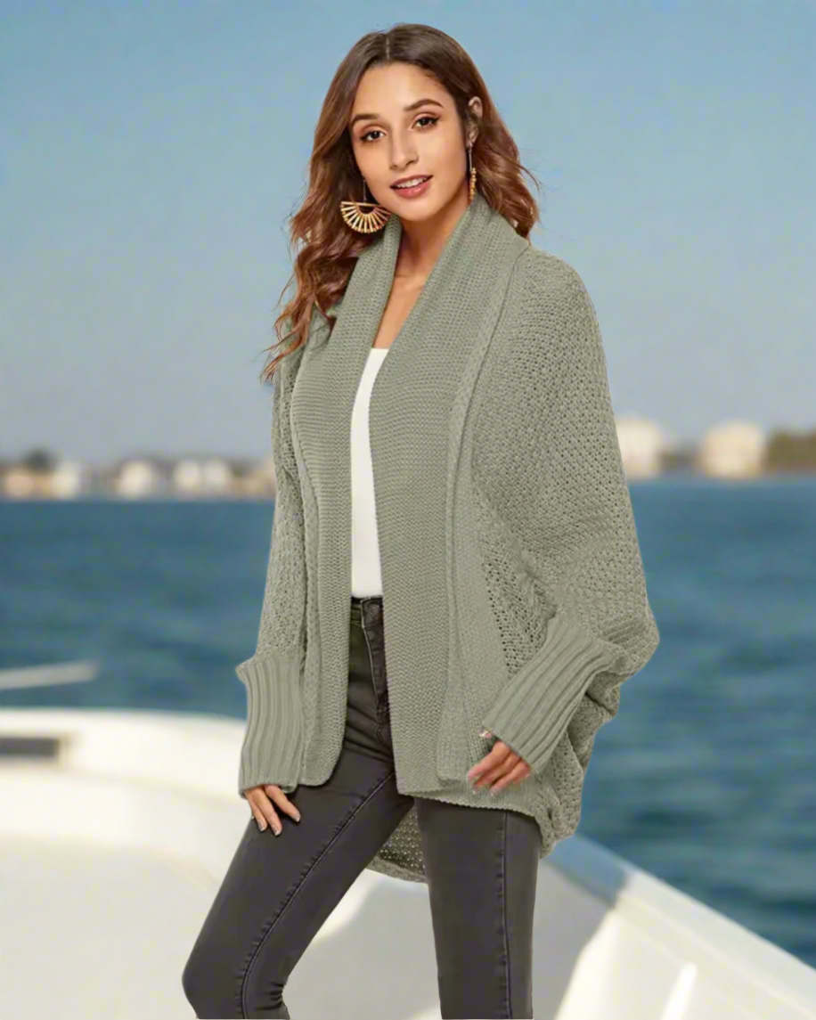 Marais I Oversized Batwing Sleeve Cardigan I 2 Colours 5