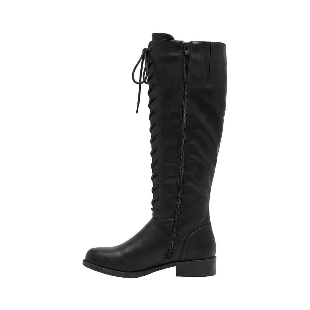 Women’s Closed Toe Boots with Low Block Heel