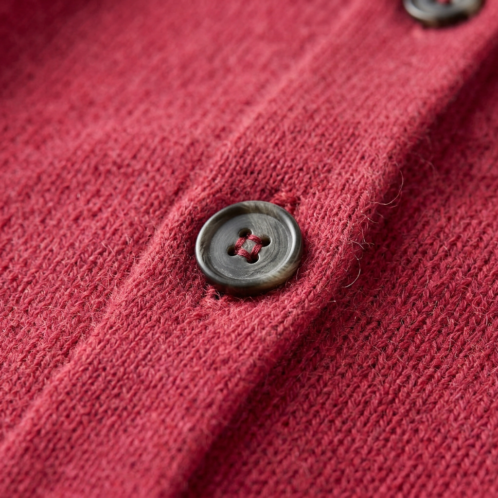 Women's Crewneck Button-Front Cardigan