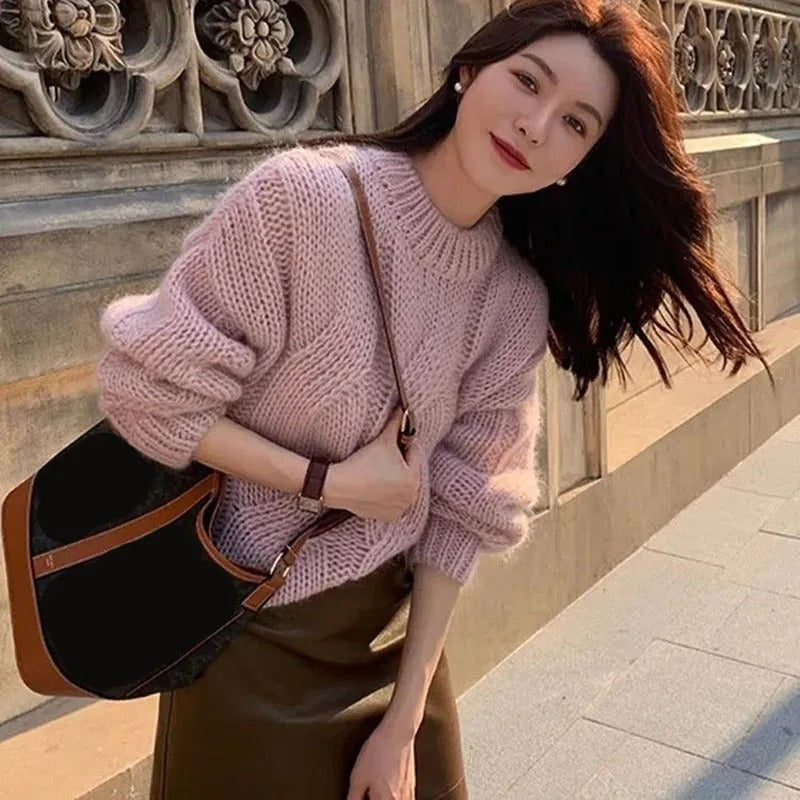 Jessa® | Oversized knit sweater for women 1