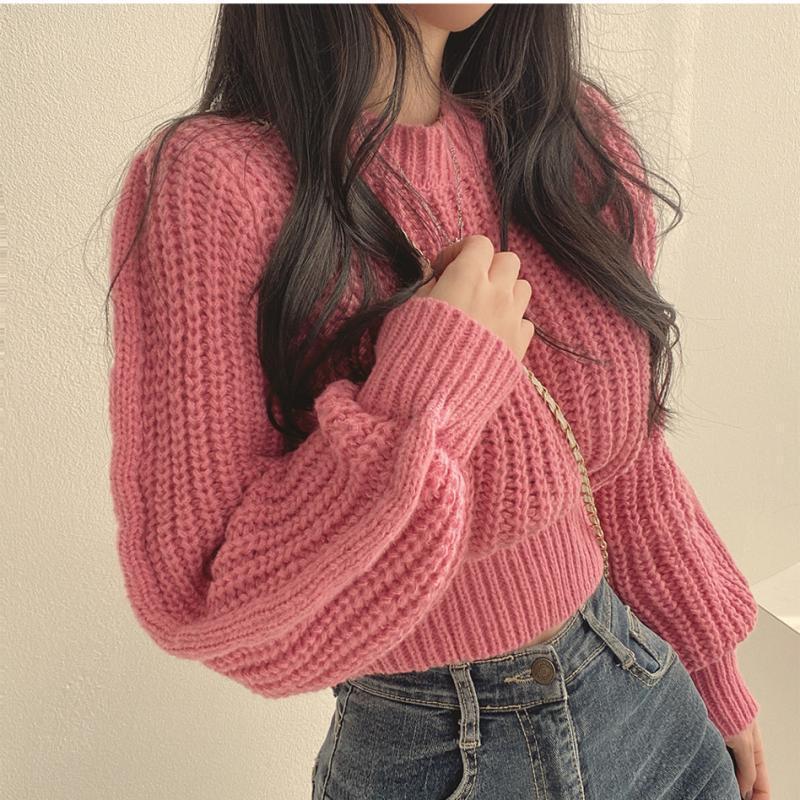 Esther® | Trendy crew neck sweater, perfect for winter 3