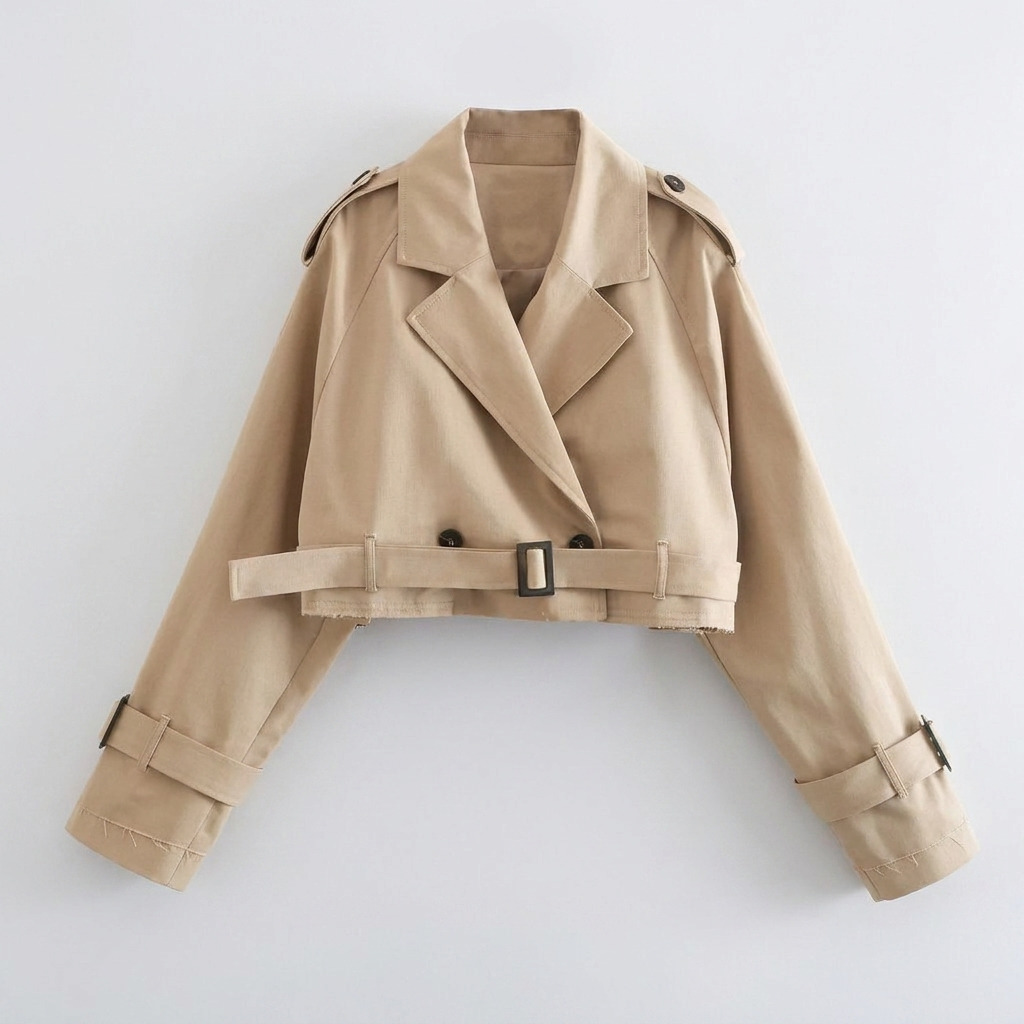 Belt Loop Trench Coat 0