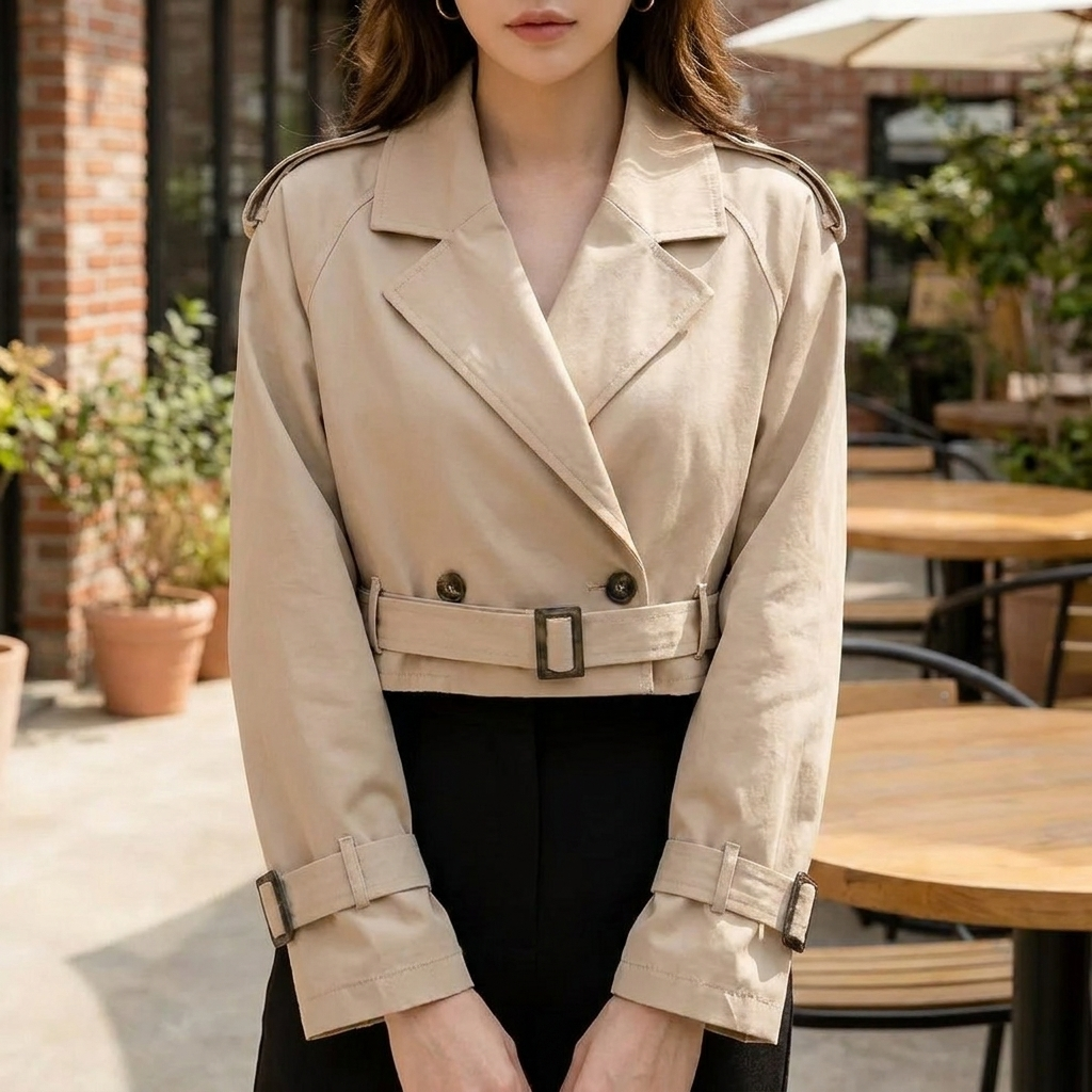 Belt Loop Trench Coat 1