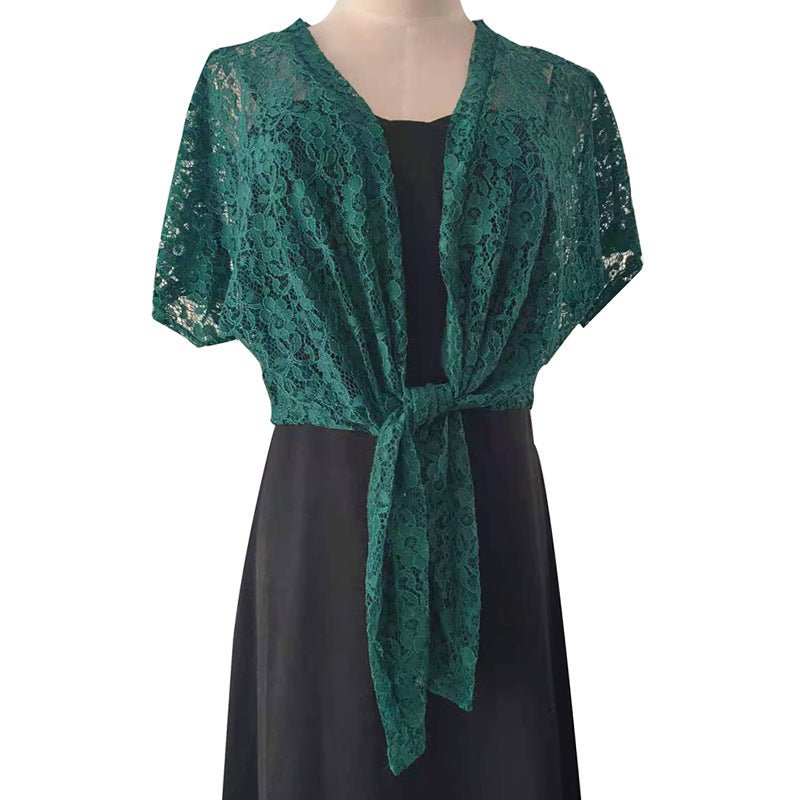 Eclipse Veil – Lace Tie Bolero by The Nevermore 7