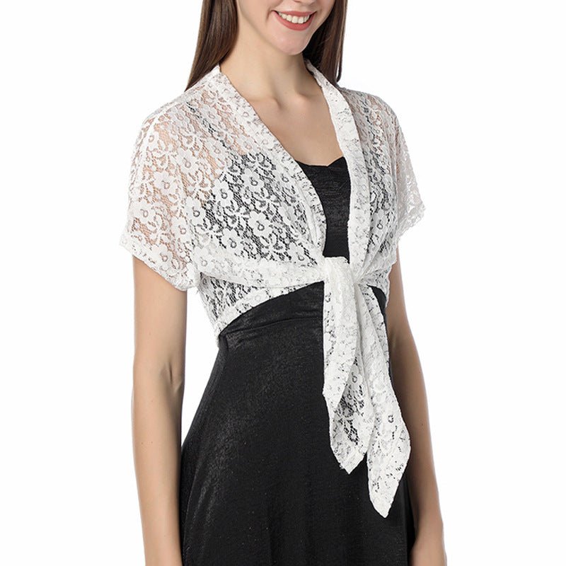 Eclipse Veil – Lace Tie Bolero by The Nevermore 2