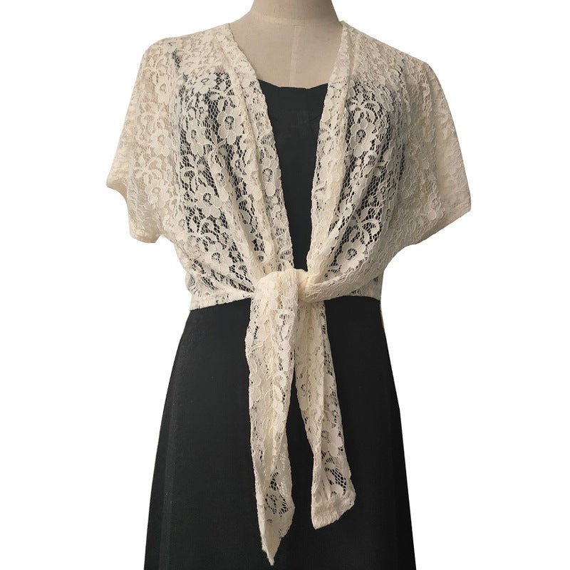 Eclipse Veil – Lace Tie Bolero by The Nevermore 3