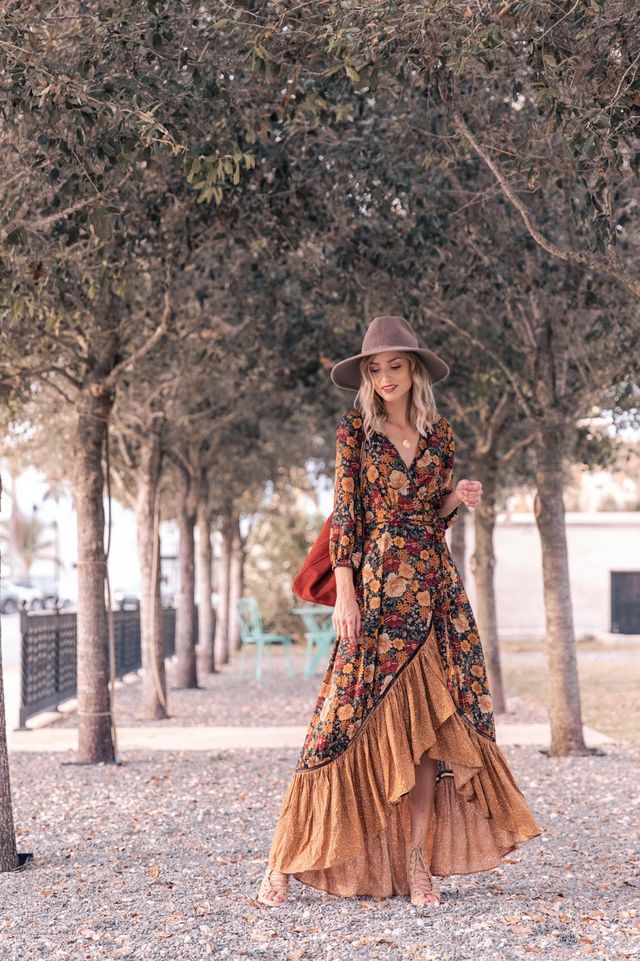 Floral Print Midi Dress - Lily 3