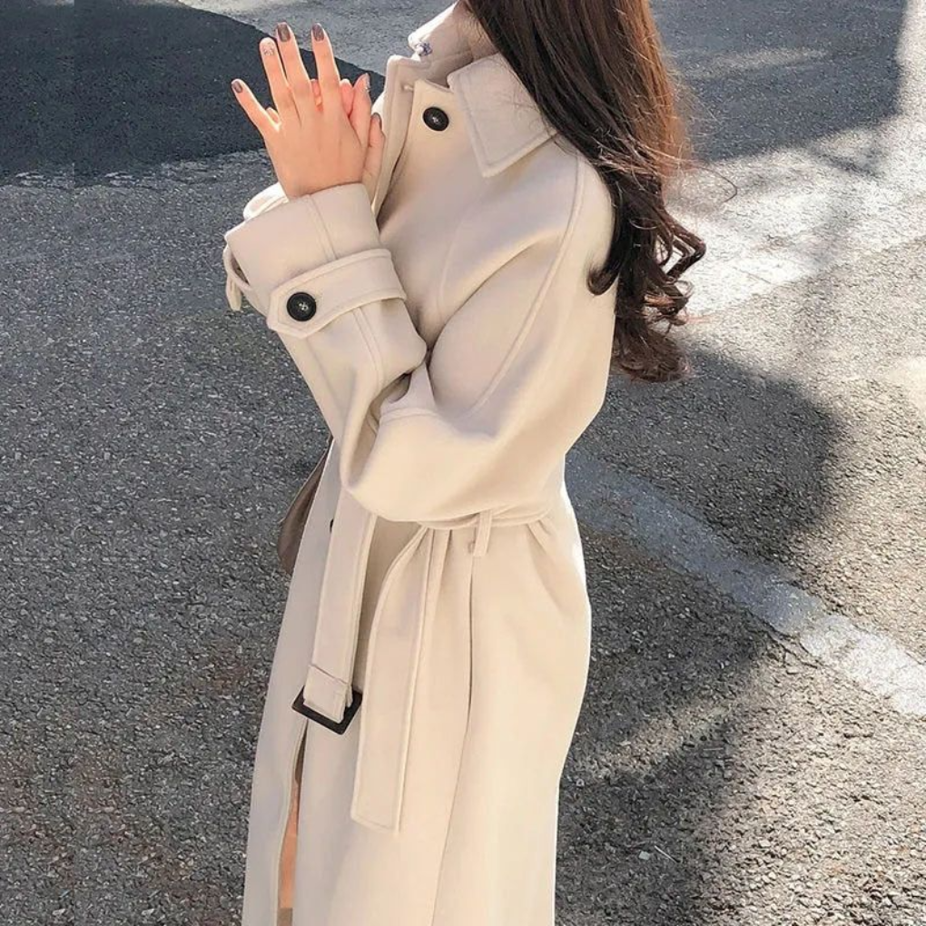 Women’s Elegant Long Coat 2
