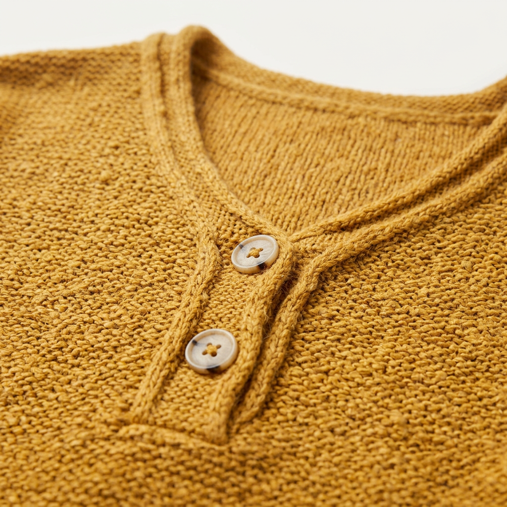 Women’s Henley Pullover Long Sleeve Style