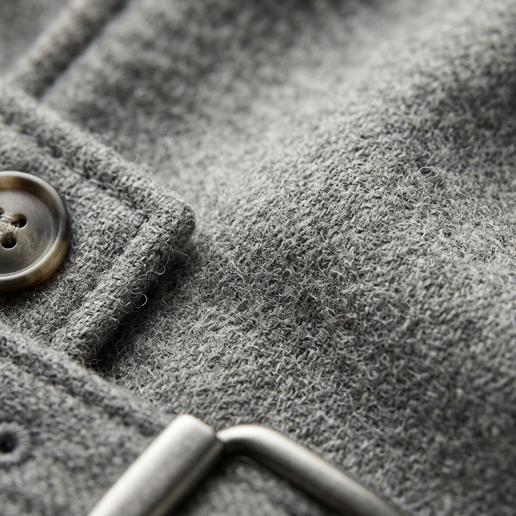 Women’s High Collar Trench Coat Button Closure Waist Belt