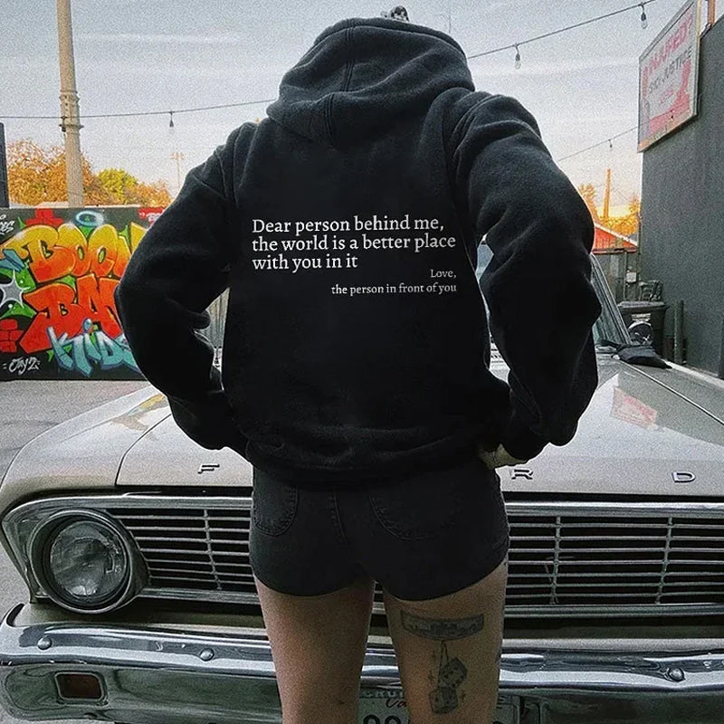 Stylish Heartwarming Women's Hoodie - Aurora 2