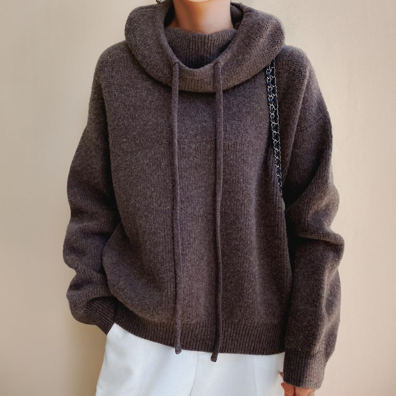 Turtleneck Hoodie for Women 6