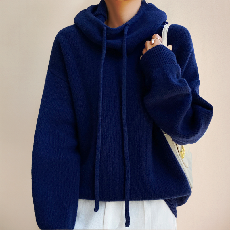 Turtleneck Hoodie for Women 7