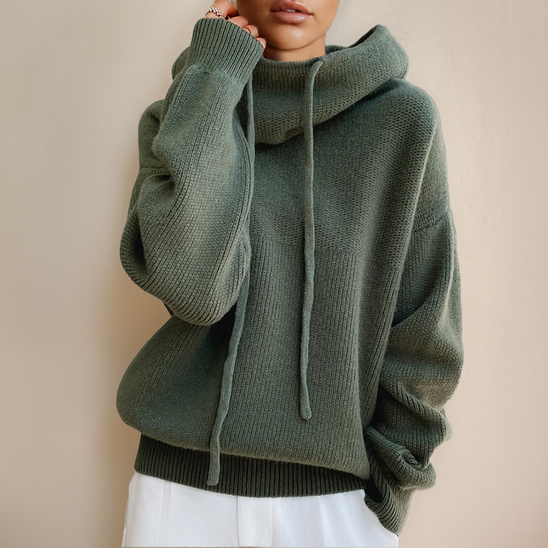 Turtleneck Hoodie for Women 0
