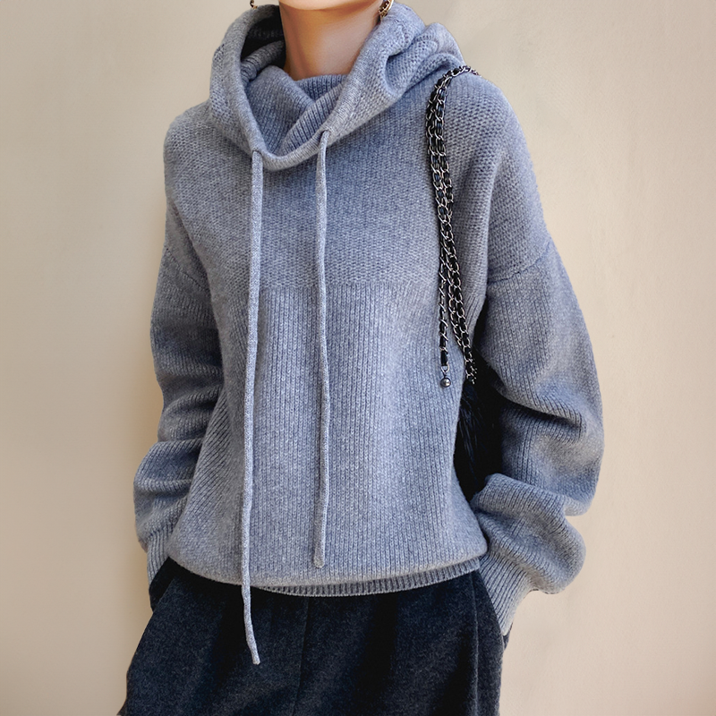 Turtleneck Hoodie for Women 2