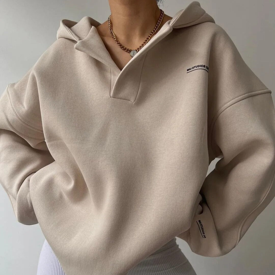 Women's Laid-Back Oversized Hoodie 0