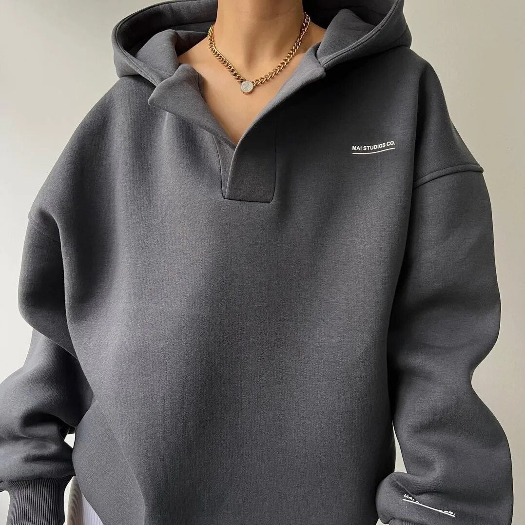 Women's Laid-Back Oversized Hoodie 1