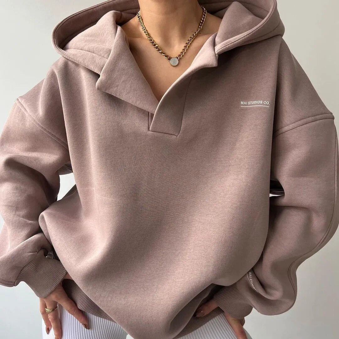 Women's Laid-Back Oversized Hoodie 2