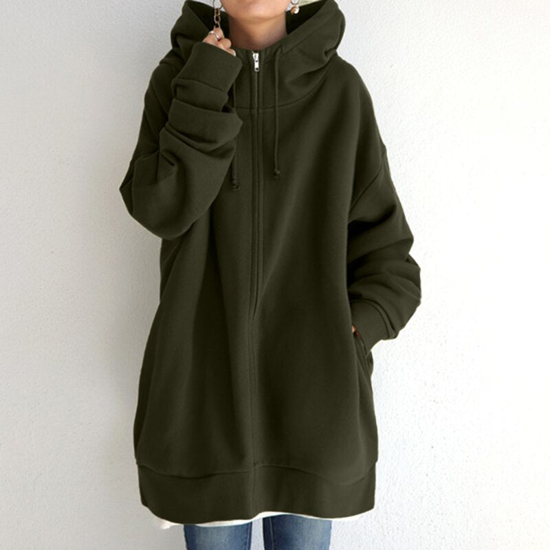 Heidi fashion | Comfortable oversize winter hoodie Cassandra 3