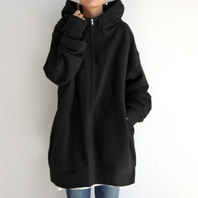 Heidi fashion | Comfortable oversize winter hoodie Cassandra 4