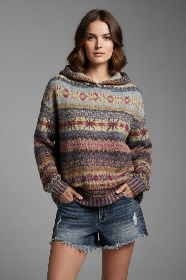 Women’s Hoodie Pattern Pullover Style