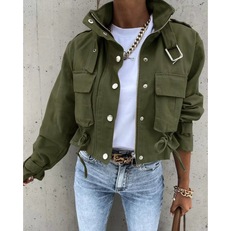 Elegante Jacke mit Stehkragen für Damen 5