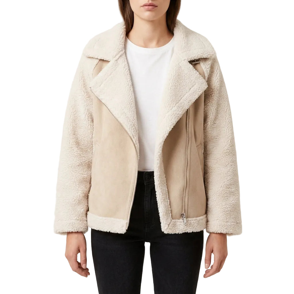 Women’s Jacket – Asymmetrical Zip Closure