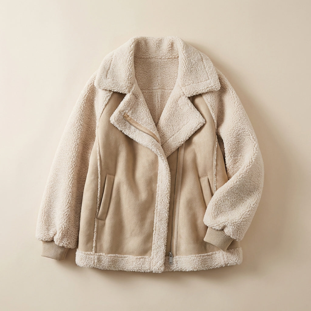 Women’s Jacket – Asymmetrical Zip Closure