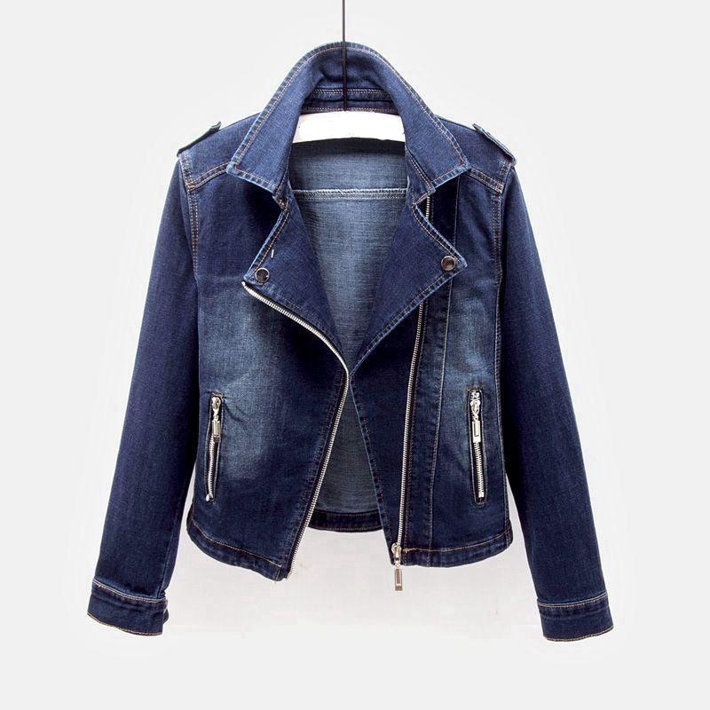 Heidi-Mode | Women's Motorcycle Denim Jacket 4
