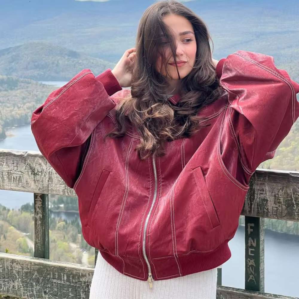 Heidi-Mode | Large jacket with zipper 1