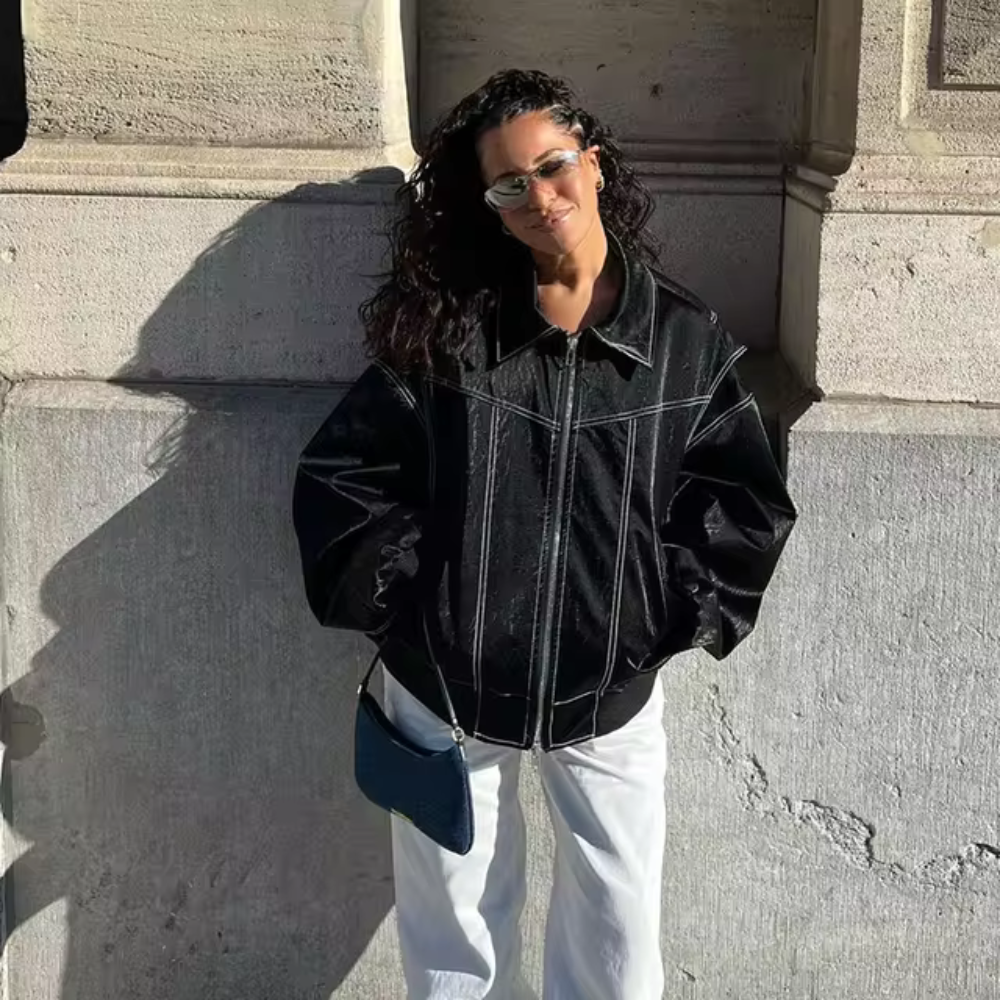 Heidi-Mode | Large jacket with zipper 2