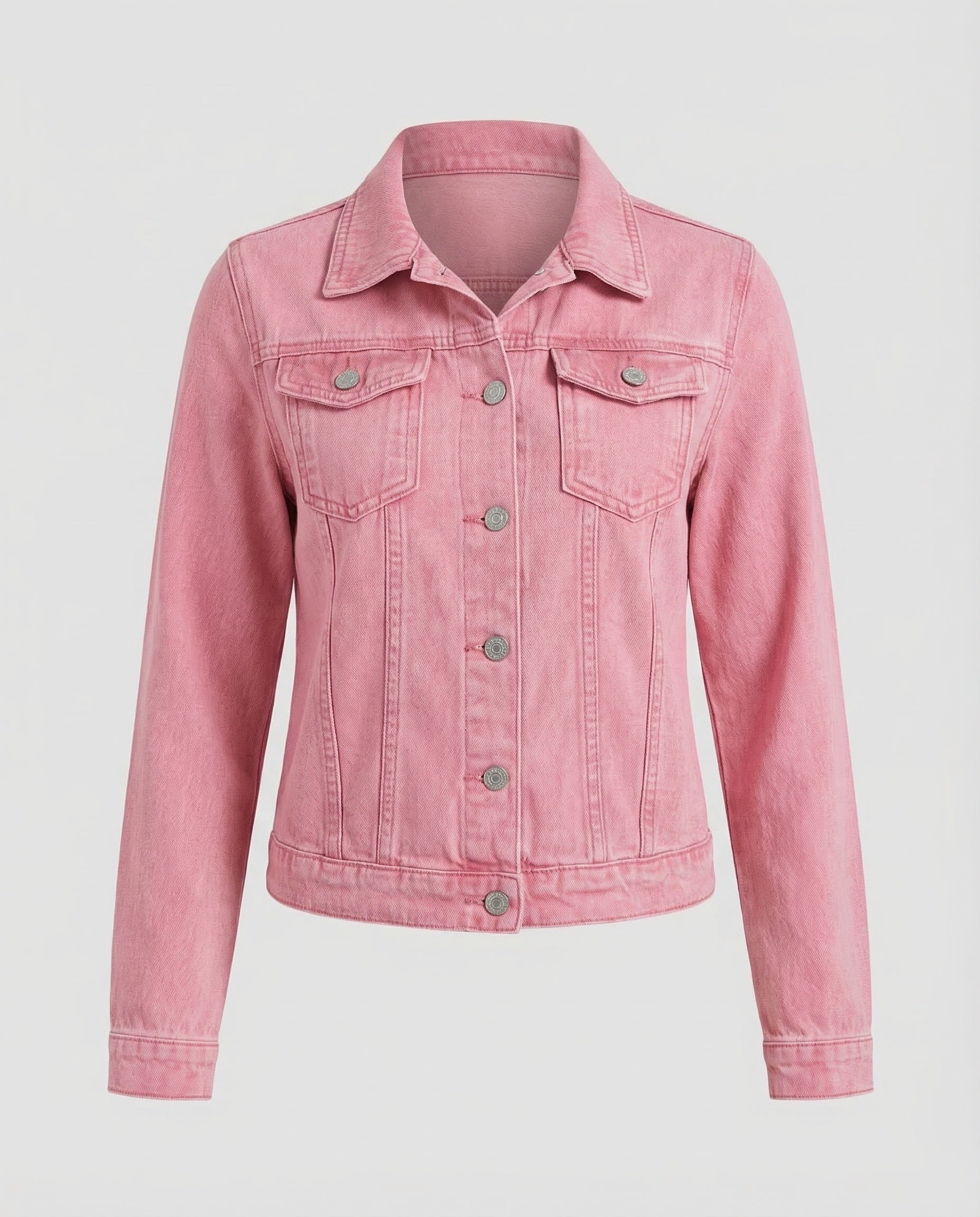 Women's fitted denim short jacket 0