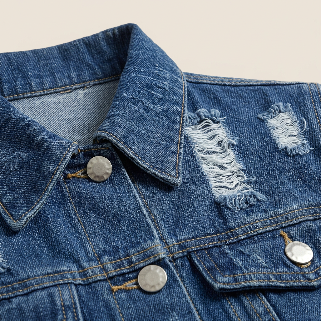 Women’s Jacket Button Down Front with Puff Sleeves